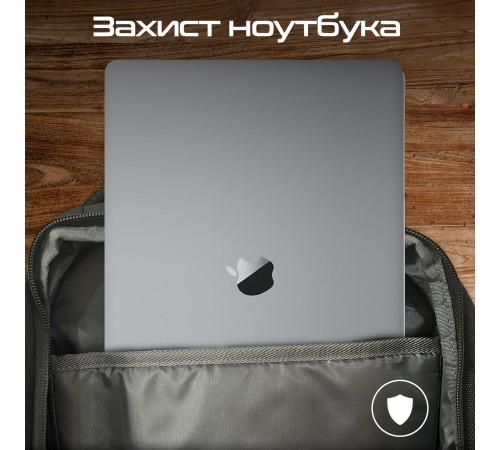 Рюкзак для ноутбука Promate Elitepack Lite 15.6" Black