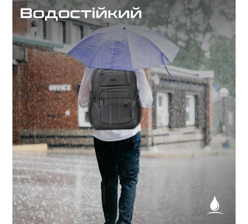 Рюкзак для ноутбука Promate Elitepack Lite 15.6" Black