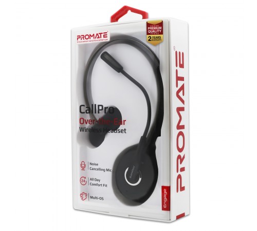 Bluetooth-гарнітура Promate Engage Black