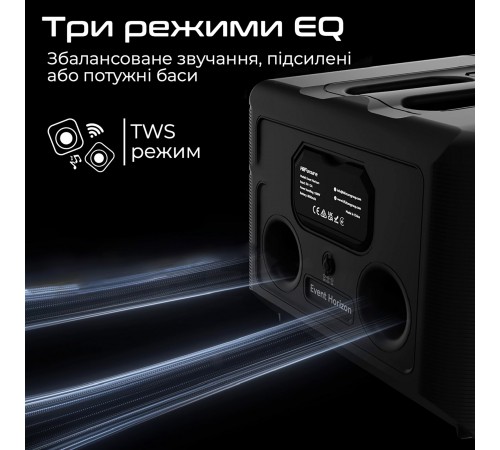 Акустична система HiFuture Event Horizon 100W Black (event horizon.black)