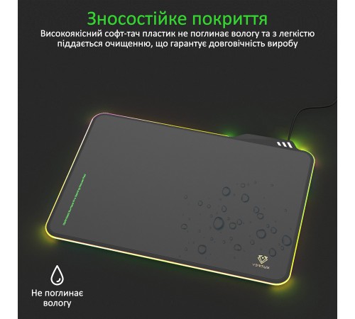 Ігрова поверхня Vertux Fluxpad Black Ігрова поверхня Vertux Fluxpad Black