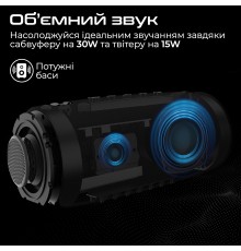 Акустична система HiFuture Gravity 45W Black (gravity.black)