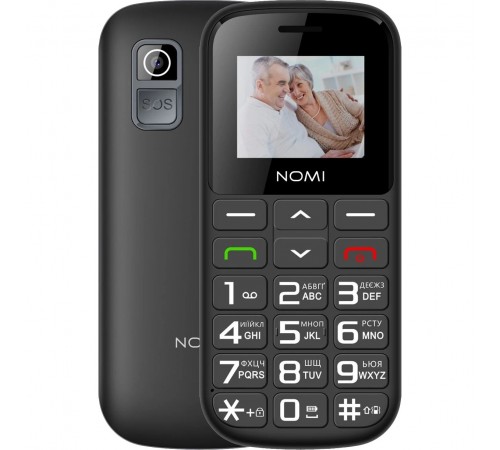 Мобiльний телефон Nomi i1871 Dual Sim Black