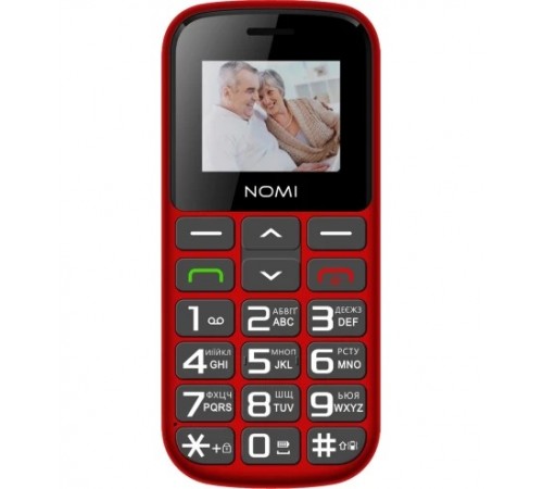 Мобiльний телефон Nomi i1871 Dual Sim Red