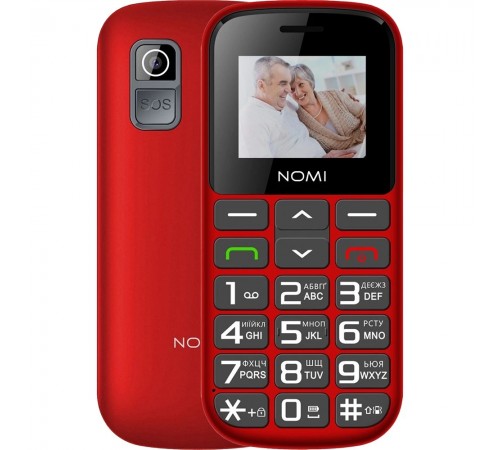 Мобiльний телефон Nomi i1871 Dual Sim Red