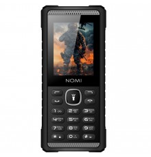 Мобiльний телефон Nomi i2420 Black-Grey