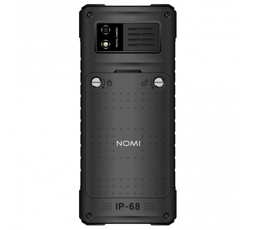 Мобiльний телефон Nomi i2420 Black-Grey