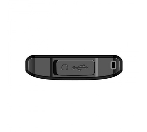 Мобiльний телефон Nomi i2420 Black-Grey