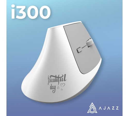 Миша бездротова Ajazz i-300 White (i300-W)