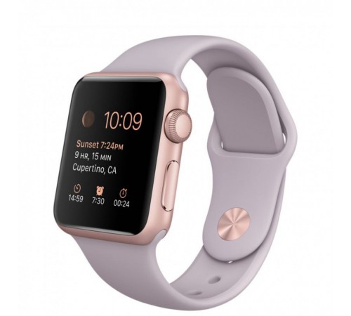 Силіконовий ремінець для Apple Watch 42(ser.1-3)/44/45/46/49mm Бузковий / Lanvender Силіконовий ремінець для Apple Watch 42(ser.1-3)/44/45/46/49mm Бузковий / Lanvender
