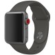 Силіконовий ремінець для Apple Watch 42(ser.1-3)/44/45/46/49mm Сірий / Charcoal Gray