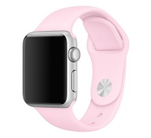 Силіконовий ремінець для Apple Watch 42(ser.1-3)/44/45/46/49mm Рожевий / Light pink