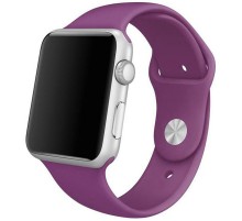 Силіконовий ремінець для Apple Watch 42(ser.1-3)/44/45/46/49mm Фіолетовий / Grape