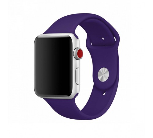 Силіконовий ремінець для Apple Watch 42(ser.1-3)/44/45/46/49mm Фіолетовий / Ultra Violet Силіконовий ремінець для Apple Watch 42(ser.1-3)/44/45/46/49mm Фіолетовий / Ultra Violet