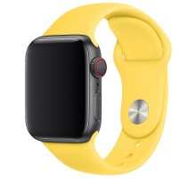 Силіконовий ремінець для Apple Watch 42(ser.1-3)/44/45/46/49mm Жовтий / Canary Yellow