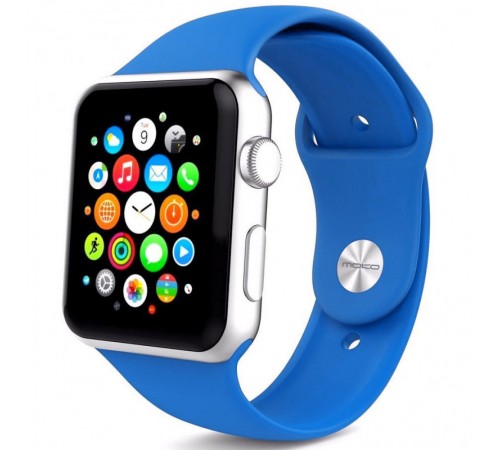 Силіконовий ремінець для Apple Watch 42(ser.1-3)/44/45/46/49mm Синій / Royal blue Силіконовий ремінець для Apple Watch 42(ser.1-3)/44/45/46/49mm Синій / Royal blue