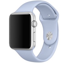 Силіконовий ремінець для Apple Watch 42(ser.1-3)/44/45/46/49mm Блакитний / Sweet Blue
