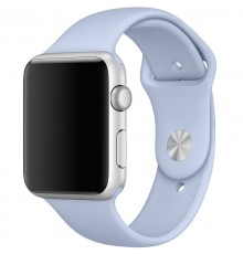 Силіконовий ремінець для Apple Watch 42(ser.1-3)/44/45/46/49mm Блакитний / Sweet Blue