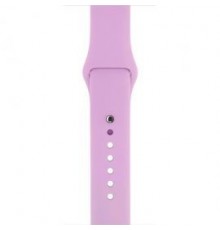 Силіконовий ремінець для Apple Watch 42(ser.1-3)/44/45/46/49mm Бузковий
