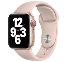 Силіконовий ремінець для Apple Watch 42(ser.1-3)/44/45/46/49mm Рожевий / Light Flamingo