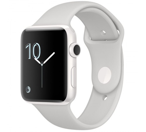 Силіконовий ремінець для Apple Watch 42(ser.1-3)/44/45/46/49mm Сірий / Stone Силіконовий ремінець для Apple Watch 42(ser.1-3)/44/45/46/49mm Сірий / Stone
