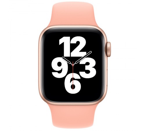 Силіконовий ремінець для Apple Watch 42(ser.1-3)/44/45/46/49mm Рожевий / Flamingo Силіконовий ремінець для Apple Watch 42(ser.1-3)/44/45/46/49mm Рожевий / Flamingo