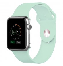 Силіконовий ремінець для Apple Watch 42(ser.1-3)/44/45/46/49mm Бірюзовий / Turquoise