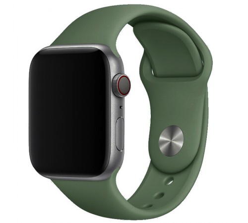 Силіконовий ремінець для Apple Watch 42(ser.1-3)/44/45/46/49mm Зелений / Army green Силіконовий ремінець для Apple Watch 42(ser.1-3)/44/45/46/49mm Зелений / Army green