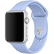 Силіконовий ремінець для Apple Watch 42(ser.1-3)/44/45/46/49mm Блакитний / Lilac Blue