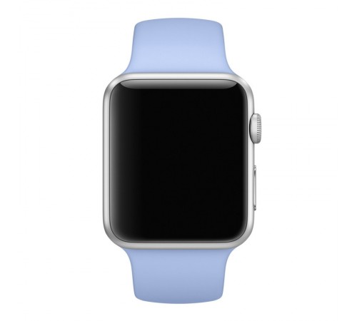 Силіконовий ремінець для Apple Watch 42(ser.1-3)/44/45/46/49mm Блакитний / Lilac Blue Силіконовий ремінець для Apple Watch 42(ser.1-3)/44/45/46/49mm Блакитний / Lilac Blue