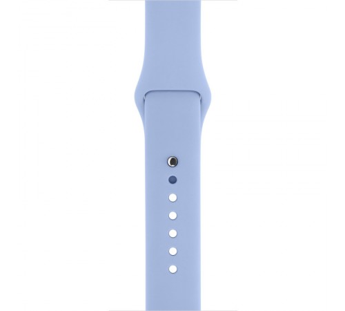 Силіконовий ремінець для Apple Watch 42(ser.1-3)/44/45/46/49mm Блакитний / Lilac Blue Силіконовий ремінець для Apple Watch 42(ser.1-3)/44/45/46/49mm Блакитний / Lilac Blue