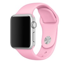 Силіконовий ремінець для Apple Watch 42(ser.1-3)/44/45/46/49mm Рожевий  / Cotton Candy