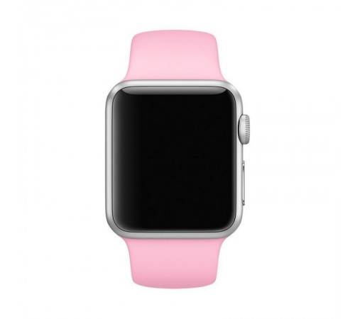 Силіконовий ремінець для Apple Watch 42(ser.1-3)/44/45/46/49mm Рожевий / Cotton Candy Силіконовий ремінець для Apple Watch 42(ser.1-3)/44/45/46/49mm Рожевий / Cotton Candy