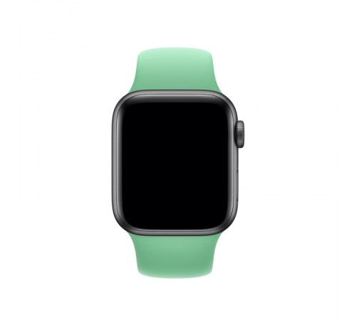 Силіконовий ремінець для Apple Watch 42(ser.1-3)/44/45/46/49mm Зелений / Spearmint Силіконовий ремінець для Apple Watch 42(ser.1-3)/44/45/46/49mm Зелений / Spearmint