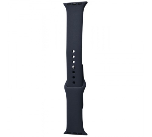 Силіконовий ремінець для Apple Watch 42(ser.1-3)/44/45/46/49mm Синій / Midnight Blue Силіконовий ремінець для Apple Watch 42(ser.1-3)/44/45/46/49mm Синій / Midnight Blue