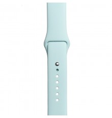 Силіконовий ремінець для Apple Watch 42(ser.1-3)/44/45/46/49mm Бірюзовий