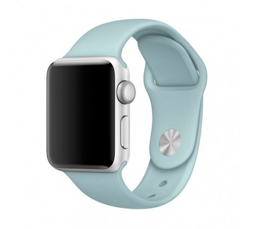 Силіконовий ремінець для Apple Watch 42(ser.1-3)/44/45/46/49mm Морской Силіконовий ремінець для Apple Watch 42(ser.1-3)/44/45/46/49mm Морской