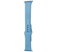 Силіконовий ремінець для Apple Watch 42(ser.1-3)/44/45/46/49mm Синій / Denim Blue