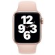 Силіконовий ремінець для Apple Watch 42(ser.1-3)/44/45/46/49mm Рожевий / Pink Sand