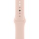 Силіконовий ремінець для Apple Watch 42(ser.1-3)/44/45/46/49mm Рожевий / Pink Sand