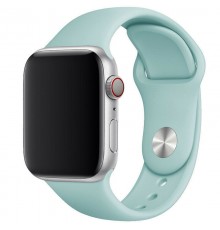Силіконовий ремінець для Apple Watch 42(ser.1-3)/44/45/46/49mm Бірюзовий / Beryl