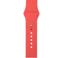 Силіконовий ремінець для Apple Watch 42(ser.1-3)/44/45/46/49mm Рожевий / Camellia