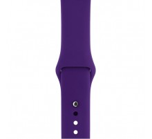 Силіконовий ремінець для Apple Watch 42(ser.1-3)/44/45/46/49mm Фіолетовий