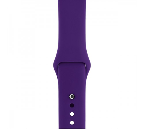 Силіконовий ремінець для Apple Watch 42(ser.1-3)/44/45/46/49mm Фіолетовий Силіконовий ремінець для Apple Watch 42(ser.1-3)/44/45/46/49mm Фіолетовий