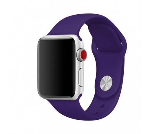 Силіконовий ремінець для Apple Watch 42(ser.1-3)/44/45/46/49mm Фіолетовий Силіконовий ремінець для Apple Watch 42(ser.1-3)/44/45/46/49mm Фіолетовий
