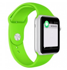 Силіконовий ремінець для Apple Watch 42(ser.1-3)/44/45/46/49mm Зелений / Green