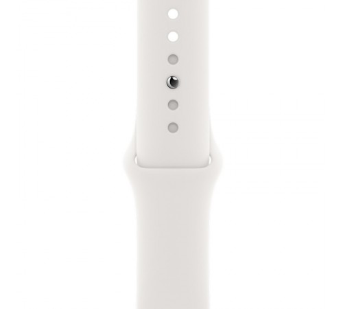 Силіконовий ремінець для Apple Watch 38/40/41/42mm(ser.10) Білий / White