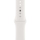 Силіконовий ремінець для Apple Watch 38/40/41/42mm(ser.10) Білий / White