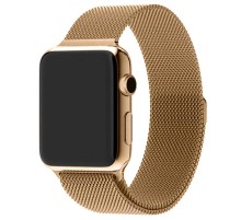 Ремінець Milanese Loop Design для Apple Watch 42(ser.1-3)/44/45/46/49mm Champagne