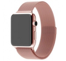 Ремінець Milanese Loop Design для Apple Watch 38/40/41/42mm rose_gold